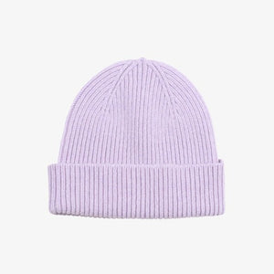 Colorful Standard - Merino Wool Beanie - Soft Lavender - HAYGEN