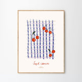 Nynne Rosenvinge, Sept Cerises - 50x70cm - HAYGEN