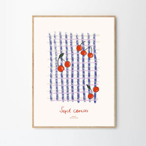 Nynne Rosenvinge, Sept Cerises - 30x40cm - HAYGEN