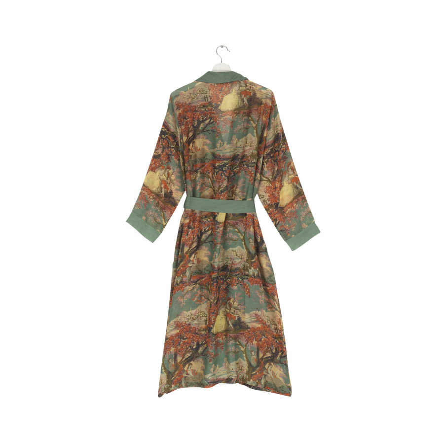 One Hundred Stars - Gown - Country Toile Berry - HAYGEN