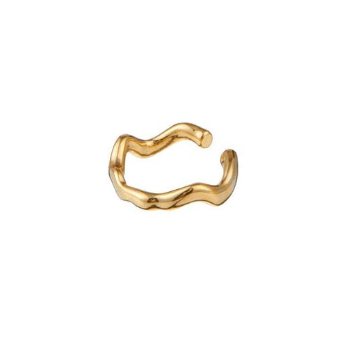 Organic Wave Single Ear Cuff - HAYGEN