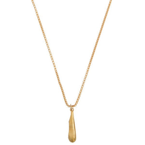 Organic Droplet Necklace - Gold - HAYGEN