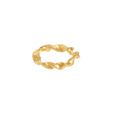 Ribbon Twist Ring - Gold - HAYGEN