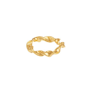 Ribbon Twist Ring - Gold - HAYGEN