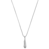 Organic Droplet Necklace - Silver - HAYGEN