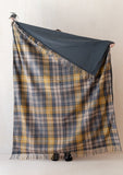 The Tartan Blanket Co. - Recycled Wool Picnic Blanket in Buchanan Natural Tartan - HAYGEN