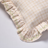Projektityyny - Vanukas Check Frill Cushion - Honeycomb - HAYGEN