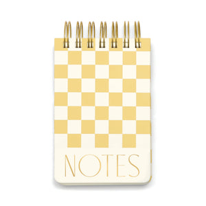 Twin Wire Notepad - Checks - HAYGEN