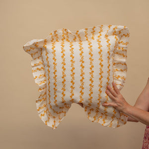 Projektityyny - Seppele Stripe Cushion - Honeycomb - HAYGEN