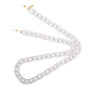 Talis Chain - Resin Sunglasses Chain Clear - HAYGEN