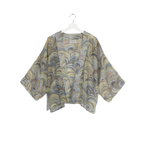One Hundred Stars - Kimono - Marbled Green - HAYGEN