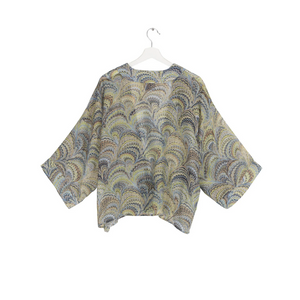 One Hundred Stars - Kimono - Marbled Green - HAYGEN