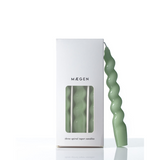 Sage Spiral Candles - Set of 3 - HAYGEN