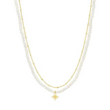 Pearl Northern Star Double Necklace - HAYGEN
