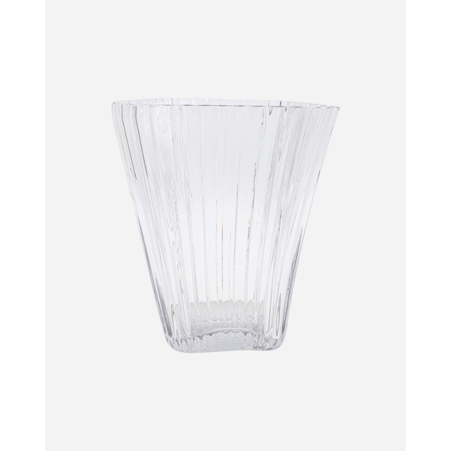 House Doctor - Orri Vase - Clear - HAYGEN