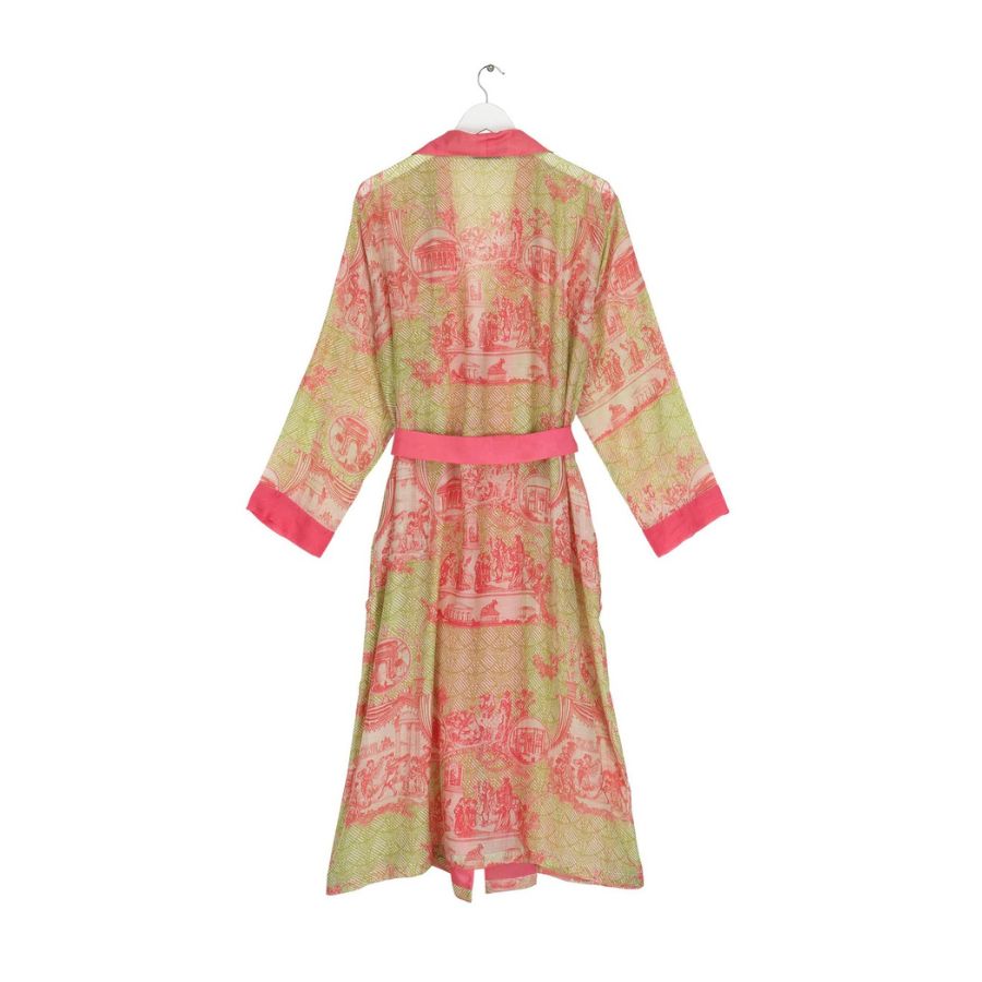 One Hundred Stars - Gown Ancient Columns Olive - HAYGEN