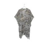 One Hundred Stars - Throwover Ancient Columns Charcoal - HAYGEN