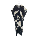 One Hundred Stars - Margeux Kaftan Stork Black - HAYGEN