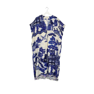 One Hundred Stars - Shift Dress Giant Willow Blue - HAYGEN