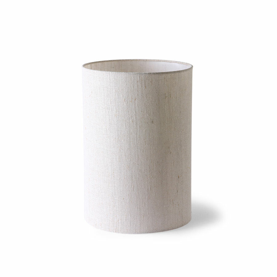 HKliving - Cylinder Lampshade - Natural - HAYGEN