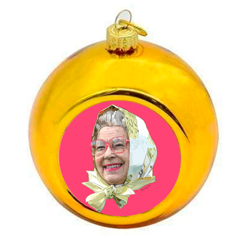 'Casual Queen' Bauble - Gold - HAYGEN