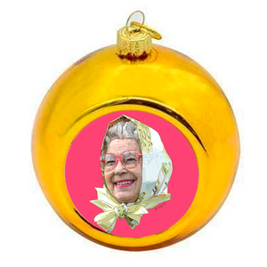 'Casual Queen' Bauble - Gold - HAYGEN