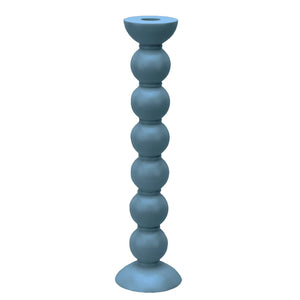 Addison Ross - Extra Tall Chambray Bobbin Candlestick - 33cm - HAYGEN