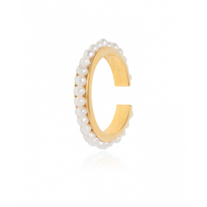 Hermina Athens - Luna Pearl Ear Cuff - HAYGEN