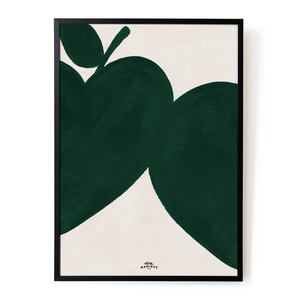 Hotel Magique - I Like My Apples Green Print - A3 - HAYGEN
