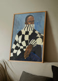 Hanna Peterson - Check - 50x70cm - HAYGEN