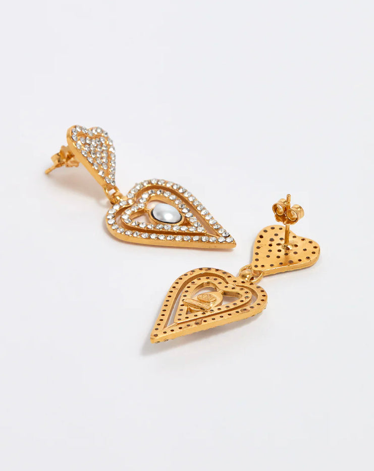 Soru - Amore Earrings Crystal - HAYGEN