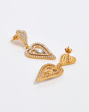Soru - Amore Earrings Crystal - HAYGEN