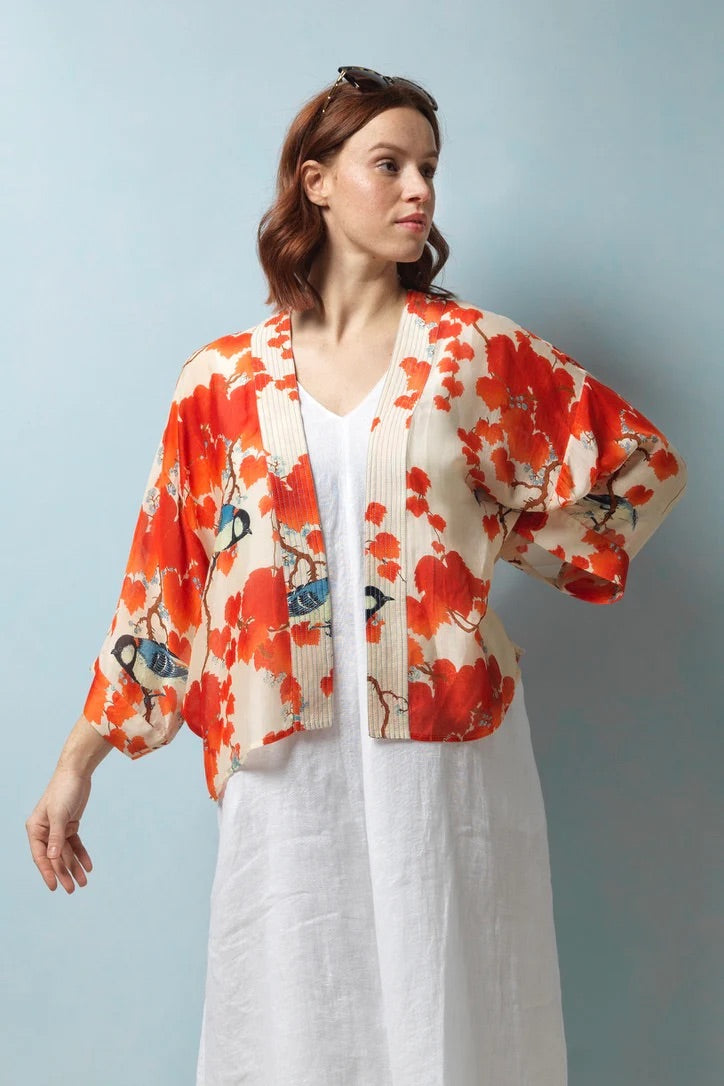 One hundred Stars - Kimono Acer Red - HAYGEN