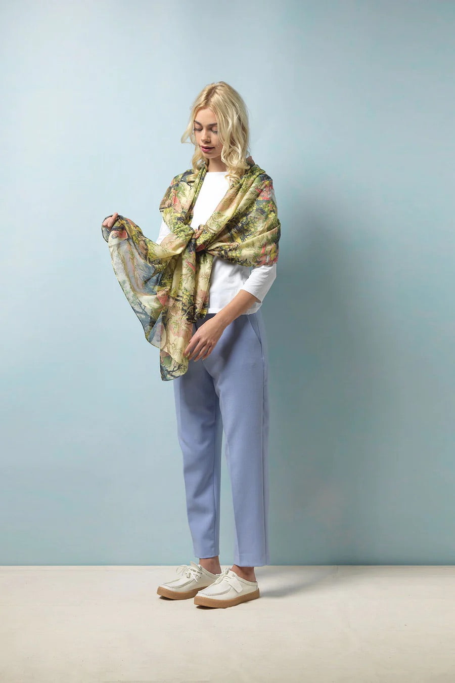 One Hundred Stars - Scarf Country Toile Natural - HAYGEN