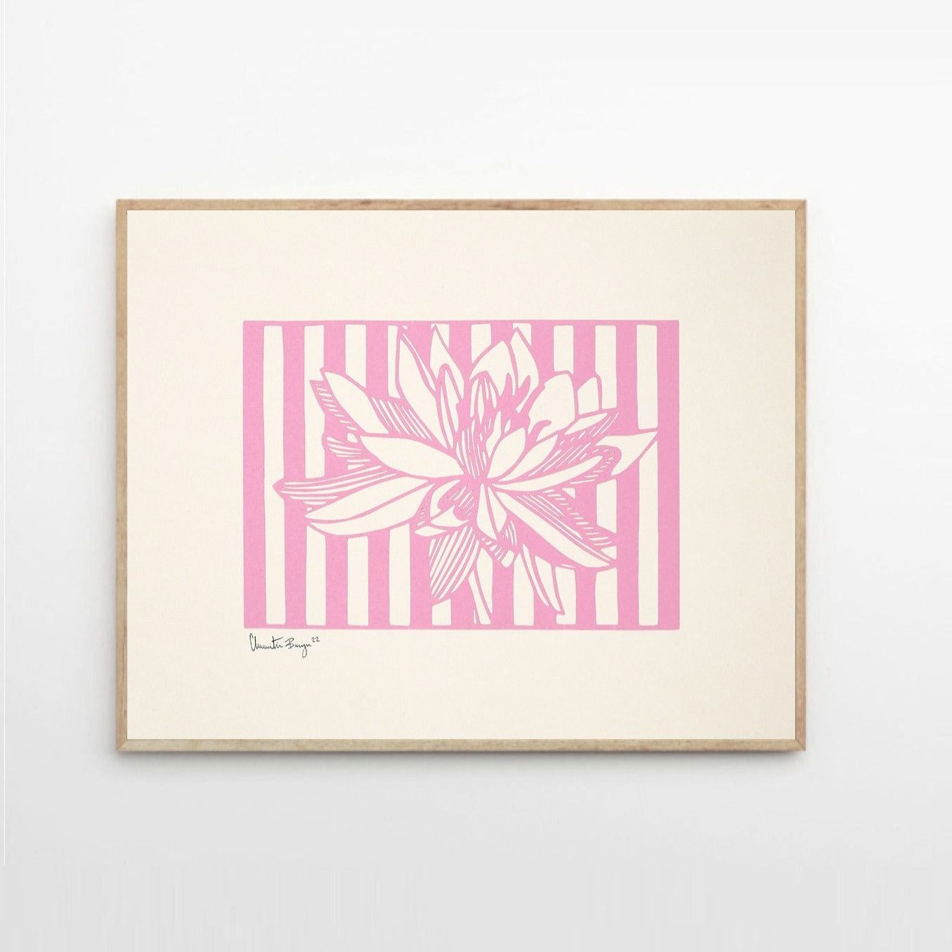 Lotus No 01 -30x40cm - HAYGEN