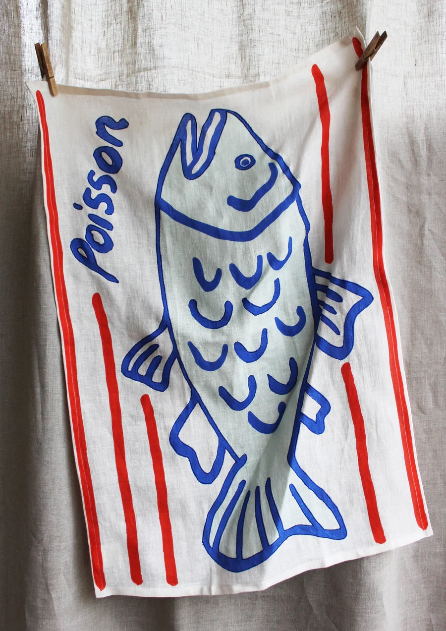 Amuse la Bouche - Poisson Tea Towel - HAYGEN