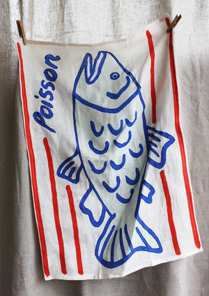 Amuse la Bouche - Poisson Tea Towel - HAYGEN