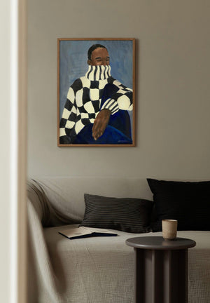 Hanna Peterson - Check - 30x40cm - HAYGEN