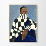 Hanna Peterson - Check - 50x70cm - HAYGEN