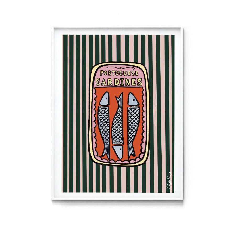 Sardines Print - A3 - HAYGEN