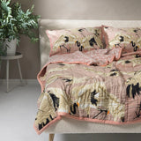 One Hundred Stars - Quilt Cotton Voile Stork Pink - HAYGEN