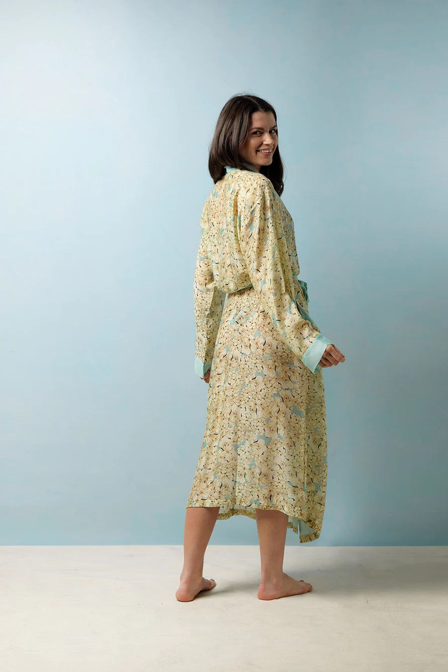 One Hundred Stars - Gown Blossom Aqua - HAYGEN