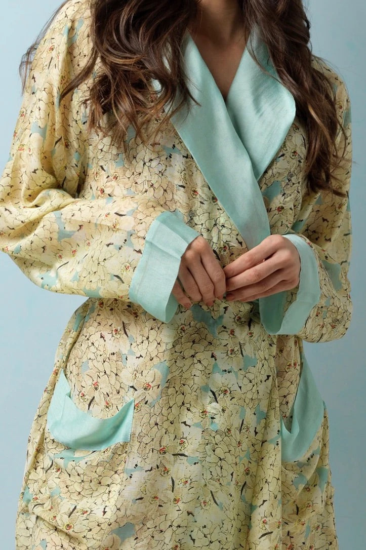 One Hundred Stars - Gown Blossom Aqua - HAYGEN