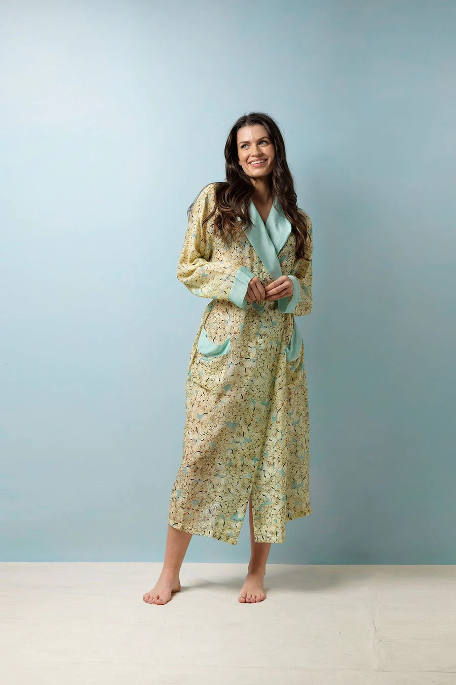 One Hundred Stars - Gown Blossom Aqua - HAYGEN
