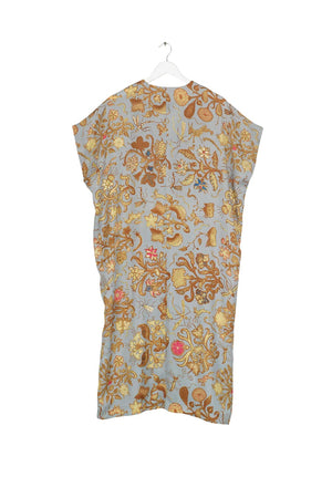 One Hundred Stars - Shift Dress Tudor Rose Grey - HAYGEN