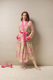 One Hundred Stars - Gown Ancient Columns Olive - HAYGEN