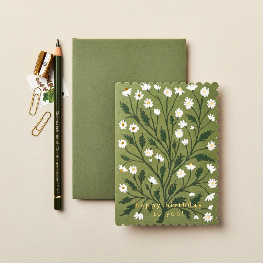 Wanderlust Paper Co. Daisy Happy Birthday - HAYGEN