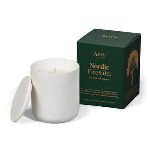 Aery - Nordic Fireside Scented Candle - HAYGEN