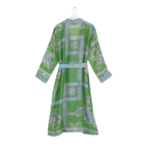 One Hundred Stars - Gown - Handkerchief Green - HAYGEN