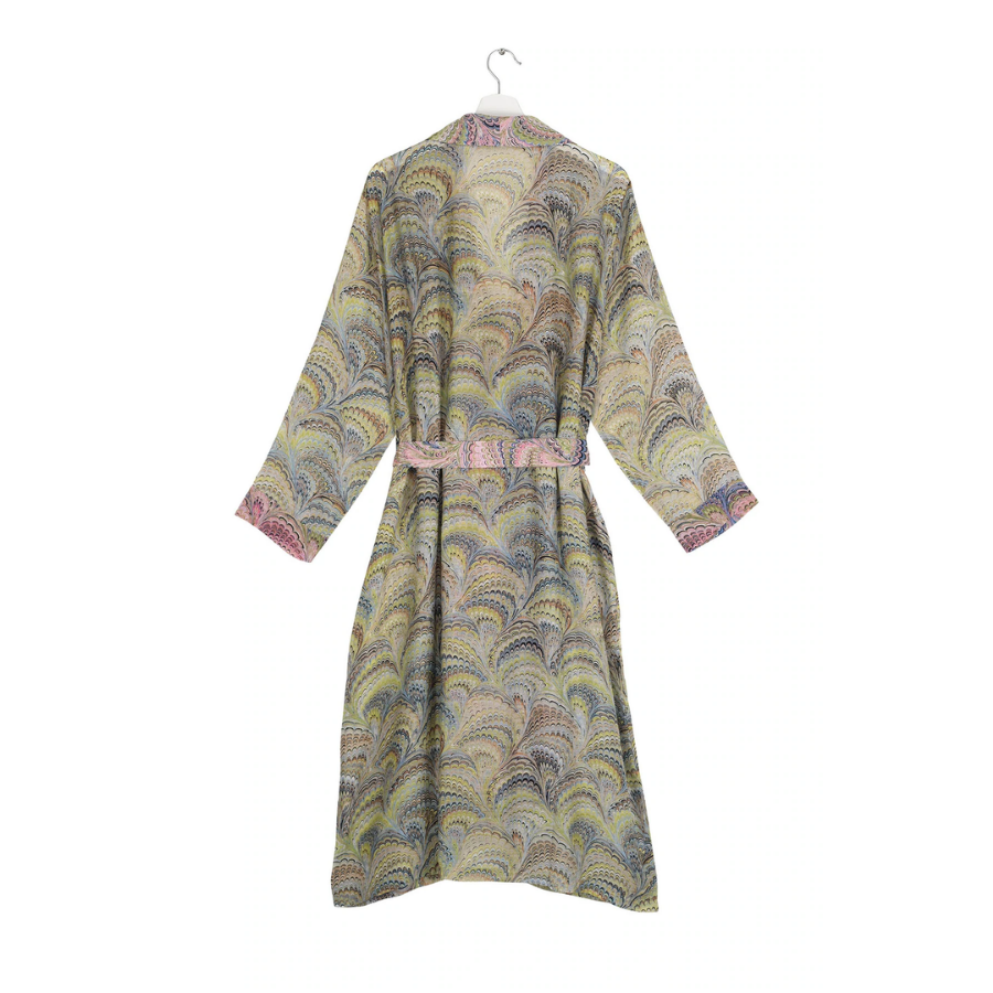 One Hundred Stars - Gown - Marbled Green - HAYGEN